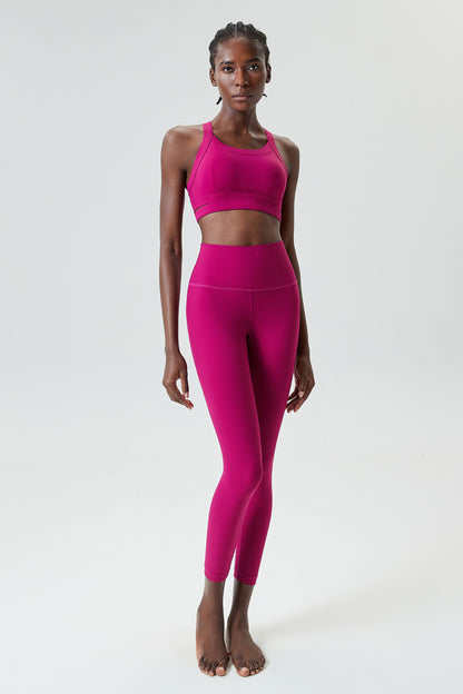 High Strength Shockproof Yoga Suit Women Tight Sports Fitness Running Clothes Quick Drying Clothes Two Piece Suit