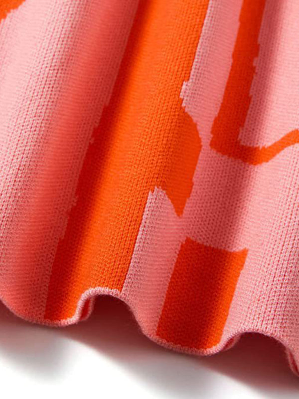 New Fashion Sexy Wind Print Slim Slim Elegant Dress