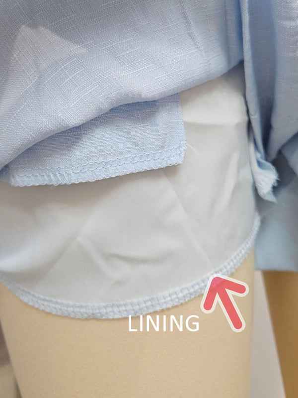 Fashion casual short trousers and long-sleeved shirt set